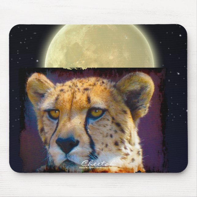 Mousepad África Selvagem Amantes de Animais Grandes Cinco (Frente)
