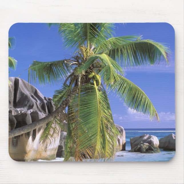 Mousepad África, Seychelles, Ilha La Digue. Granito 2 (Frente)