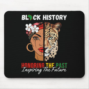 Mousepad Afro Girl Honrando O Futuro Inspirador Do Seu