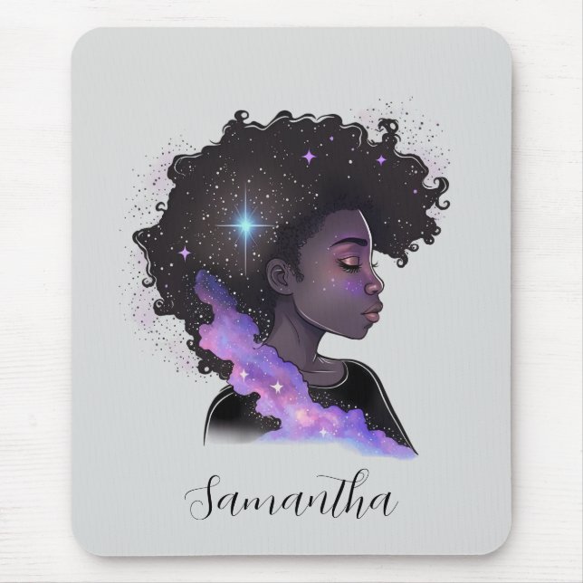 Mousepad Afro-Mulher (Frente)