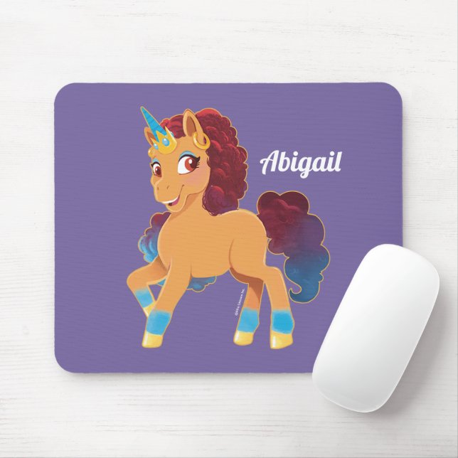 Mousepad Afro Unicorn | Divino Prancing (Com mouse)