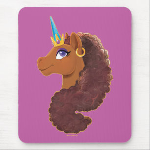 Mousepad Afro Unicorn Único