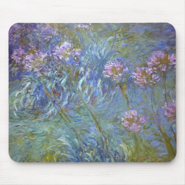 Mousepad Agapanthus de Claude Monet (Frente)