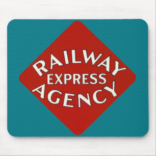 Mousepad Agência expressa da estrada de ferro