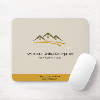 Mousepad Agência Imobiliária Minimalista