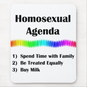 Mousepad Agenda Homossexual