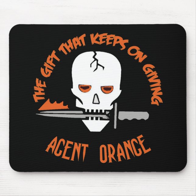 Mousepad Agent Orange a OBSCURIDADE do presente (Frente)