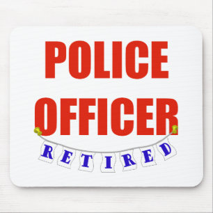 MOUSEPAD AGENTE DA POLÍCIA APOSENTADO