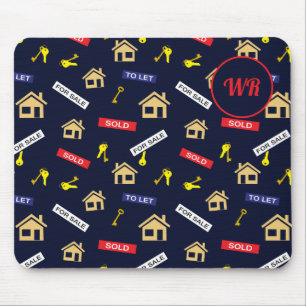 Mousepad Agente de Estate do Realtor Personalizado