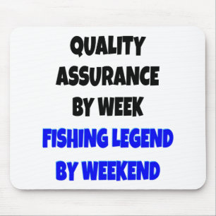 Mousepad Agente de Garantia da Qualidade da Legenda de Pesc