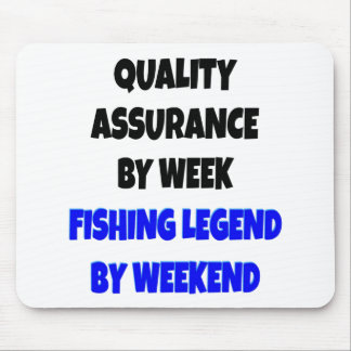 Mousepad Agente de Garantia da Qualidade da Legenda de Pesc