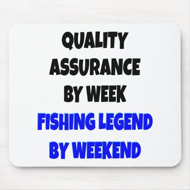 Mousepad Agente de Garantia da Qualidade da Legenda de Pesc (Frente)