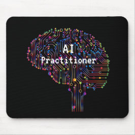 Mousepad Agente de Inteligência Artificial Tech