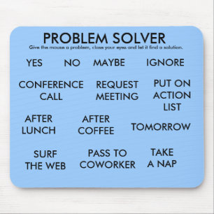 MOUSEPAD AGENTE DE RESOLUÇÃO DE PROBLEMAS