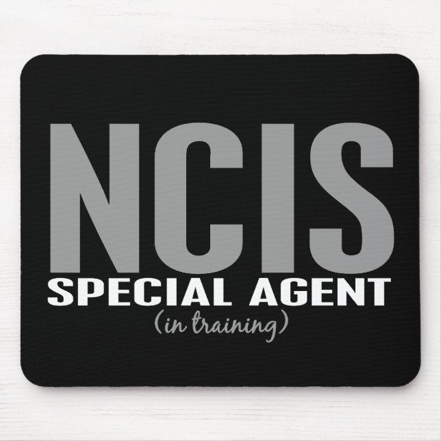 Mousepad Agente especial de NCIS no treinamento 1 (Frente)
