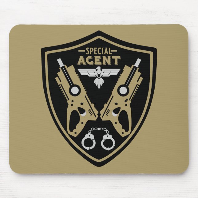 Mousepad Agente Especial Kid (Frente)