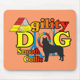 Mousepad agilidade de collie suave camisa presentes