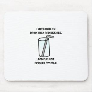 Mousepad Aglomera o leite da bebida