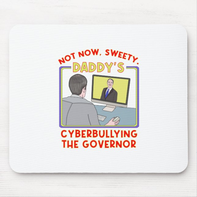 Mousepad Agora Não, Querida. Cyberbullying, pai do Governo (Frente)