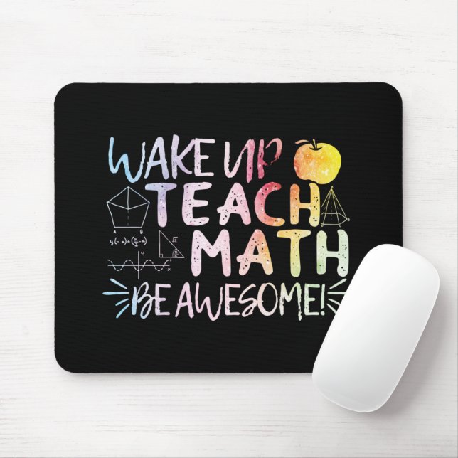 Mousepad Agradecimento ao Professor de Matemática - Seja In (Com mouse)