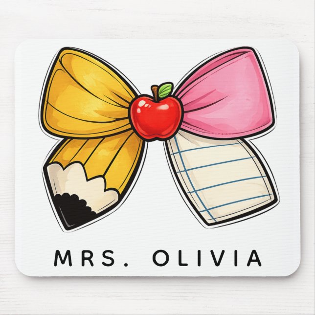 Mousepad Agradecimento Personalizado para Professores | Pro (Frente)