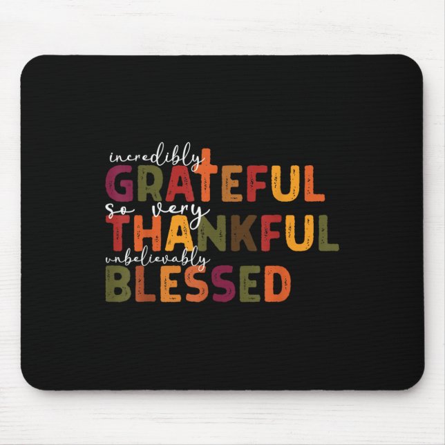 Mousepad Agradeço a grata e abençoada religião cristã do qu (Frente)