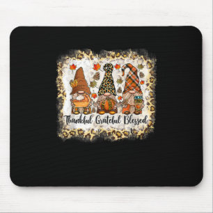 Mousepad Agradeço ao Feliz Abençoado Gnomo Leopa