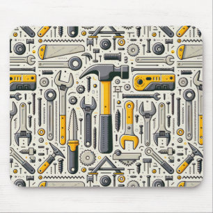 Mousepad Agrupamento de ferramentas DIY