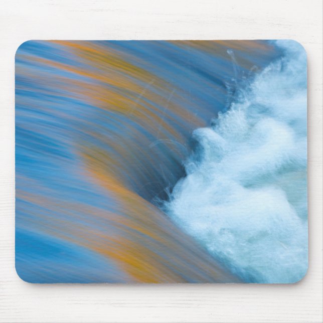 Mousepad Água azul abstrata, Canadá (Frente)