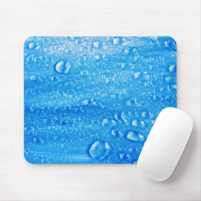 Mousepad Água Azul Cai Bocal (Com mouse)