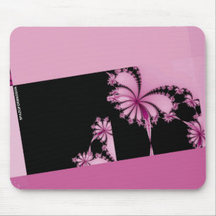 Mousepad Água de rosas do Jardim Fractal