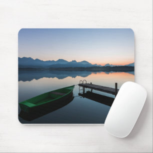 Mousepad Água lago Hopfen Bavarian Alps Alemanha