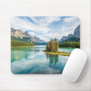 Mousepad Água   Lago Maligne, Parque Nacional de Jasper, Ca