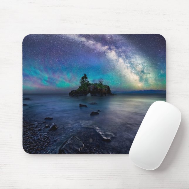 Mousepad Água | Lago Superior Minnesota (Com mouse)