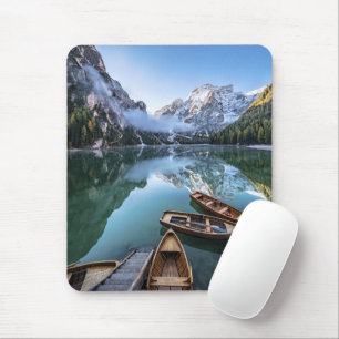 Mousepad Água   Pragser Wildsee Dolomites Itália