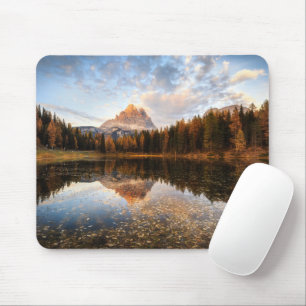 Mousepad Água   Tre Cime Di Lavaredo Itália