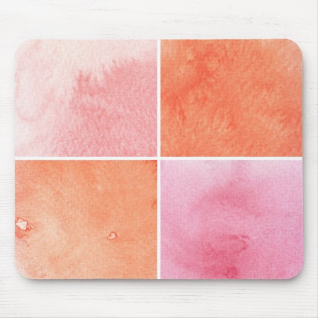Mousepad aguarela colorida (Frente)