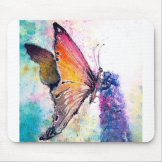 Mousepad aguarela da borboleta