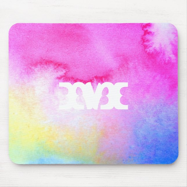 Mousepad Aguarela sonhadora (Frente)