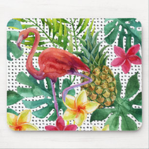 Mousepad Aguarela tropical