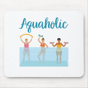 Mousepad Águas Aquálgicas Aeróbicas Waterobics Mulheres