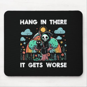 Mousepad Aguente Firme, Fica Pior Frase Engraçada Meme Home