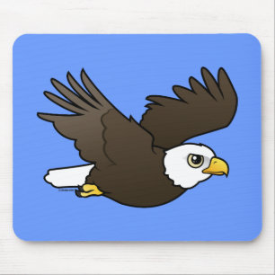 Mousepad Águia americana em vôo