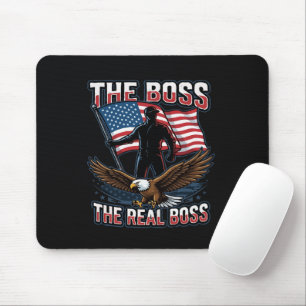 Mousepad Águia Americana Patriótica Design O Verdadeiro Che