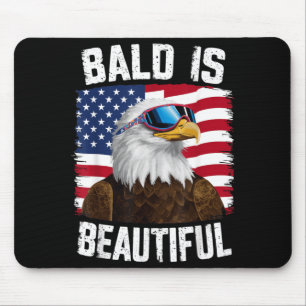 Mousepad Águia Careca Careca É Bonito 4 De Julho