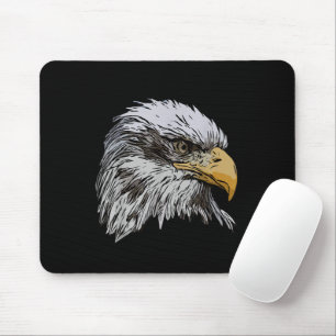 Mousepad Águia-Careca Gráfico Animal Símbolo Nacional Ameri