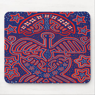 Mousepad Águia Democrata Patriota dos EUA