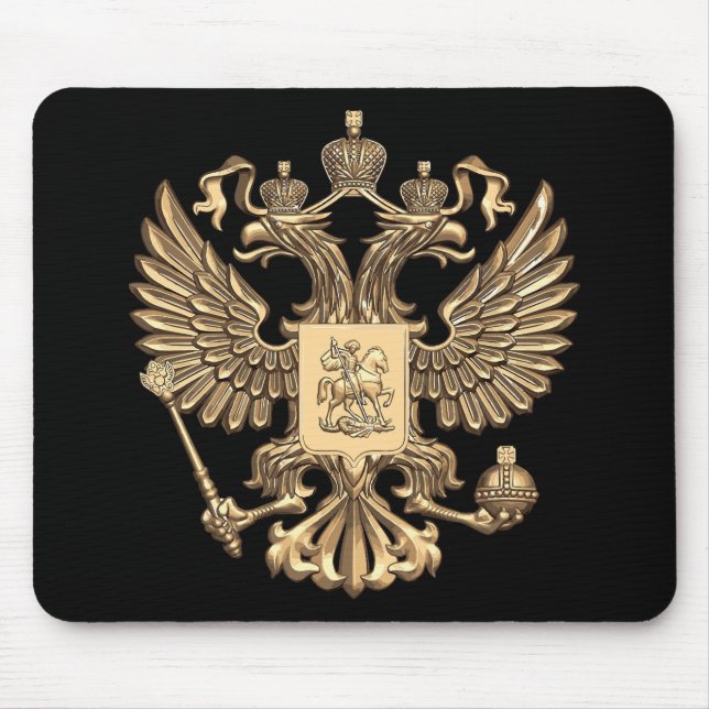 Mousepad Águia dobro de Rússia (Frente)