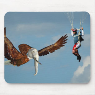 Mousepad Águia Elefante Elegante