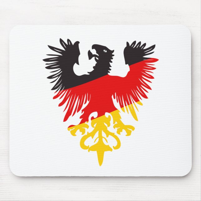Mousepad Águia Negra Alemã (Frente)